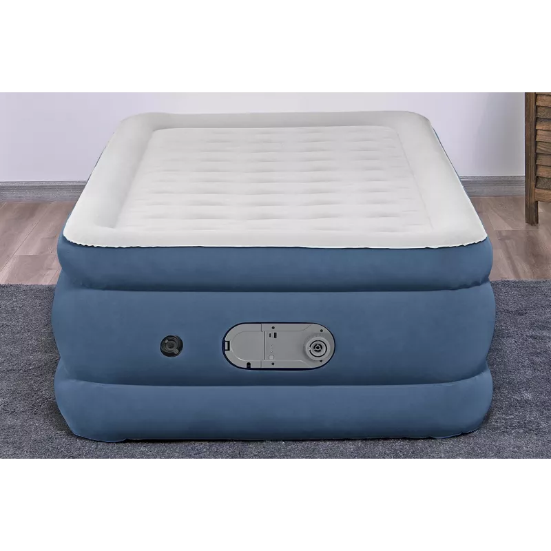 Bestway AlwayzAire Twin Luftbett mit integrierter Doppelpumpe 1,91 m x 97 cm x 46 cm