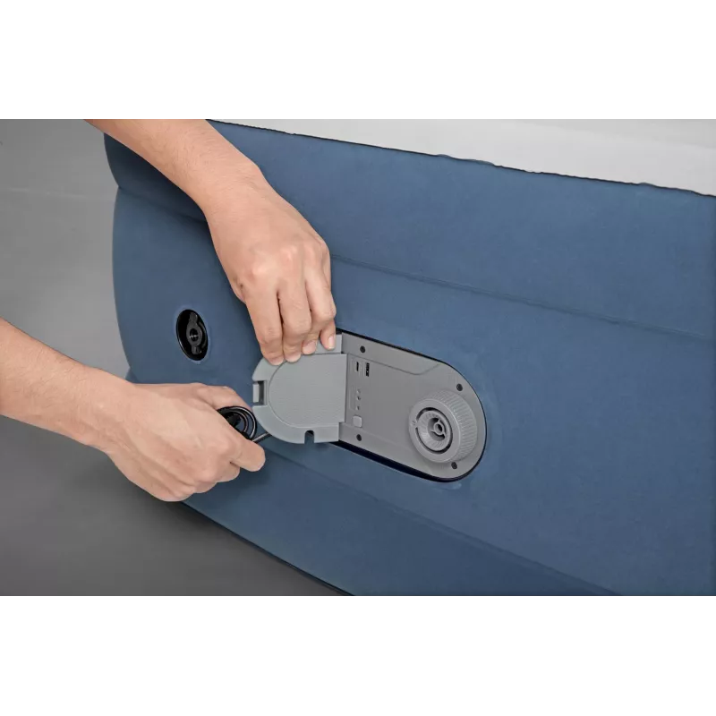 Bestway AlwayzAire Twin Luftbett mit integrierter Doppelpumpe 1,91 m x 97 cm x 46 cm