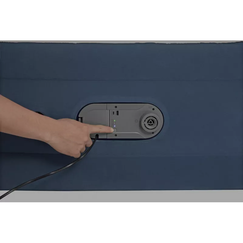 Bestway AlwayzAire Twin Luftbett mit integrierter Doppelpumpe 1,91 m x 97 cm x 46 cm