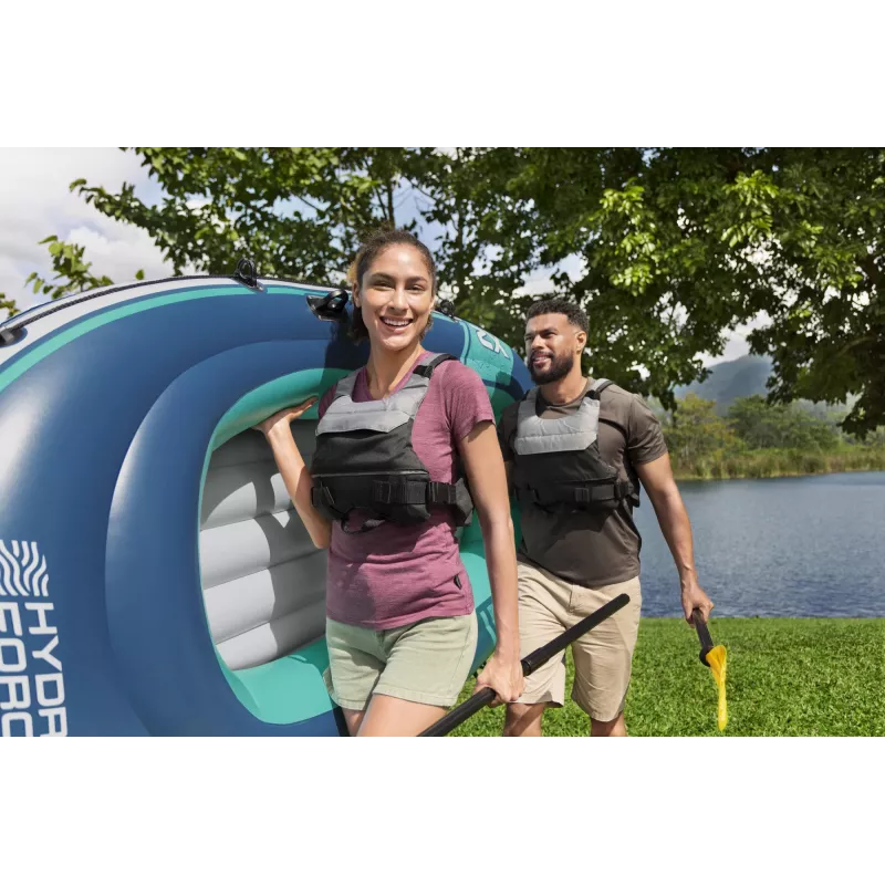 Bestway Hydro Force Trek X2 Aufblasbares 2-Personen-Floß-Set 2,32 m