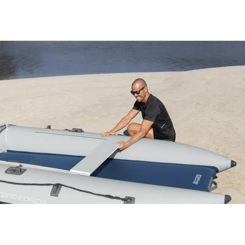 Bestway Hydro Force Beacon Elite 5-Personen aufblasbares Sportboot-Set 3,35 m