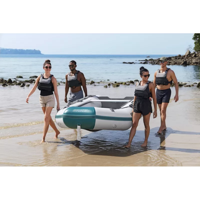 Bestway Hydro Force Mirovia Elite 5-Personen aufblasbares Sportboot-Set 3,30 m