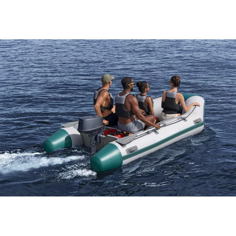 Bestway Hydro Force Mirovia Elite 5-Personen aufblasbares Sportboot-Set 3,30 m
