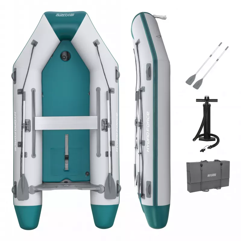 Bestway Hydro Force Mirovia Elite 5-Personen aufblasbares Sportboot-Set 3,30 m