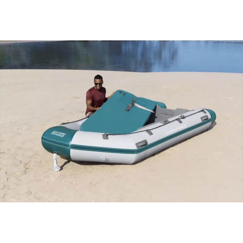 Bestway Hydro Force Mirovia Elite 5-Personen aufblasbares Sportboot-Set 3,30 m