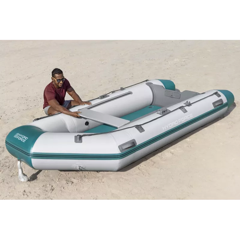 Bestway Hydro Force Mirovia Elite 5-Personen aufblasbares Sportboot-Set 3,30 m