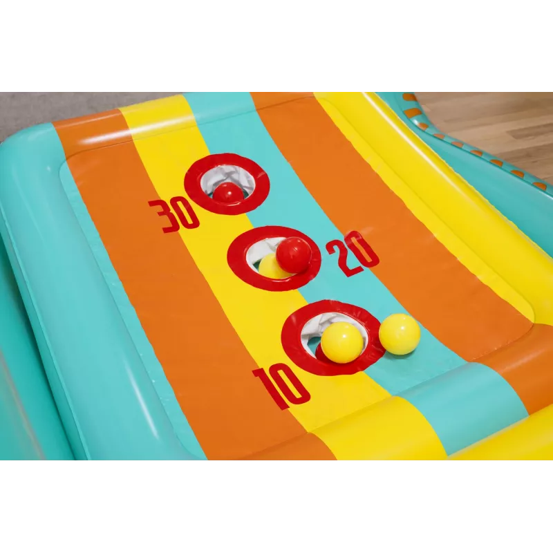 Bestway Perfect Aim 3-in-1 aufblasbares Yard-Spiel, Aufblasbares Spielcenter, 5 Jahr(e), Polyvinylchlorid (PVC), Mehrfarbig