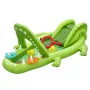 Bestway Later Gator Aufblasbarer Wasser-Spielplatz und Pool für Kinder 2,34 m x 1,63 m x 87 cm