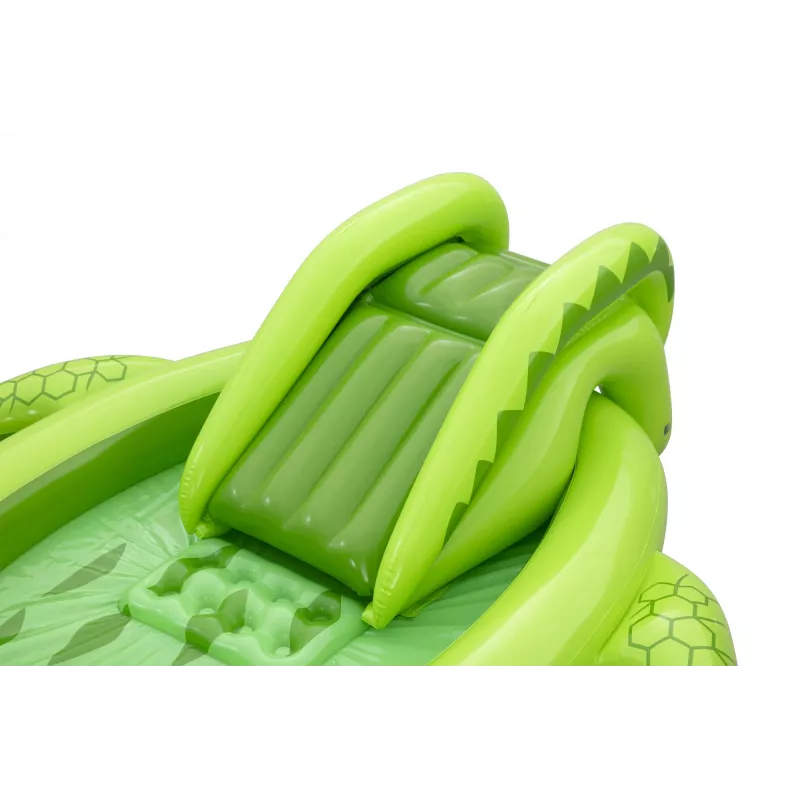Bestway Later Gator Aufblasbarer Wasser-Spielplatz und Pool für Kinder 2,34 m x 1,63 m x 87 cm