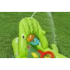 Bestway Later Gator Aufblasbarer Wasser-Spielplatz und Pool für Kinder 2,34 m x 1,63 m x 87 cm