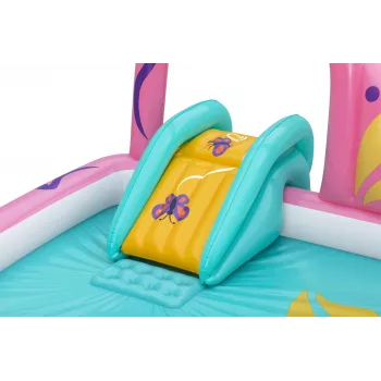 Bestway Butterfly Wonder Kinder aufblasbares Wasserspielcenter und Pool 1,80 m x 1,80 m x 1,17 m