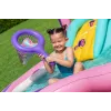 Bestway Butterfly Wonder Kinder aufblasbares Wasserspielcenter und Pool 1,80 m x 1,80 m x 1,17 m