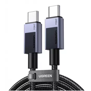 Ugreen 45068 USB-Kabel 2 m USB C 0,48 Gbit/s 240 W Schwarz, Grau
