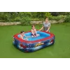 Bestway Spielpool, Aufblasbarer Pool, 450 L, Rechteckig, 6 Jahr(e), Spider-Man, Vinyl