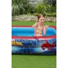 Bestway Spielpool, Aufblasbarer Pool, 450 L, Rechteckig, 6 Jahr(e), Spider-Man, Vinyl
