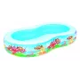 Bestway Aufblasbarer Familienplanschpool 2,62 m x 1,57 m x 46 cm, Aufblasbarer Pool, 544 L, Rechteckig, Vinyl, Mehrfarbig