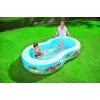 Bestway Aufblasbarer Familienplanschpool 2,62 m x 1,57 m x 46 cm, Aufblasbarer Pool, 544 L, Rechteckig, Vinyl, Mehrfarbig