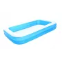 Bestway Aufblasbarer blauer rechteckiger Familienpool 3,05 m x 1,83 m x 46 cm