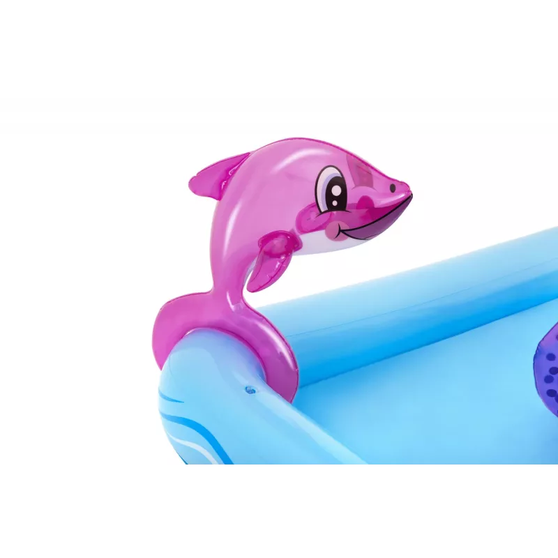 Bestway Play Center Fantastic Aquarium Spielpool, aufblasbarer Pool, 308 L, 8-förmig, 2 J., Vinyl, mehrfarbig