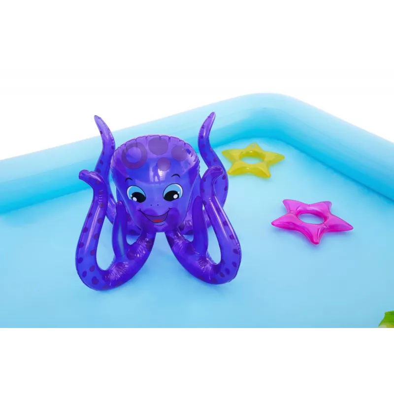 Bestway Play Center Fantastic Aquarium Spielpool, aufblasbarer Pool, 308 L, 8-förmig, 2 J., Vinyl, mehrfarbig