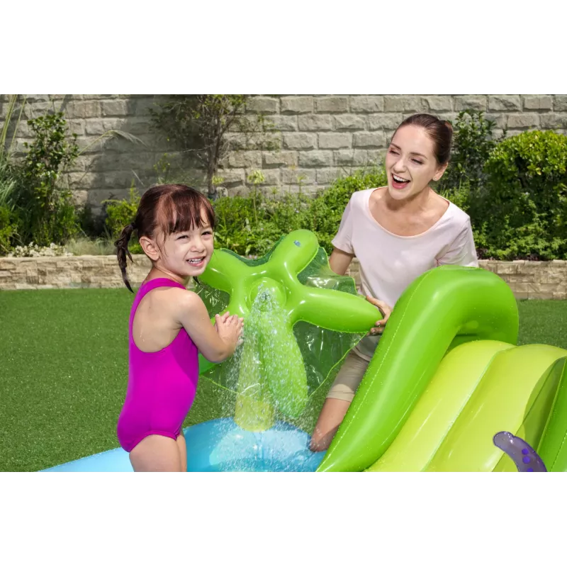 Bestway Play Center Fantastic Aquarium Spielpool, aufblasbarer Pool, 308 L, 8-förmig, 2 J., Vinyl, mehrfarbig