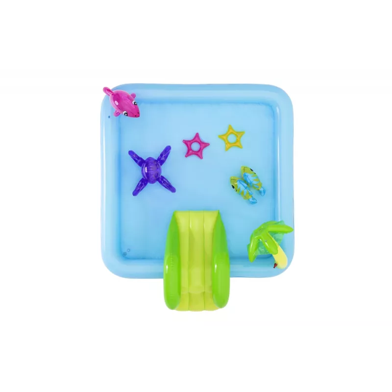Bestway Play Center Fantastic Aquarium Spielpool, aufblasbarer Pool, 308 L, 8-förmig, 2 J., Vinyl, mehrfarbig
