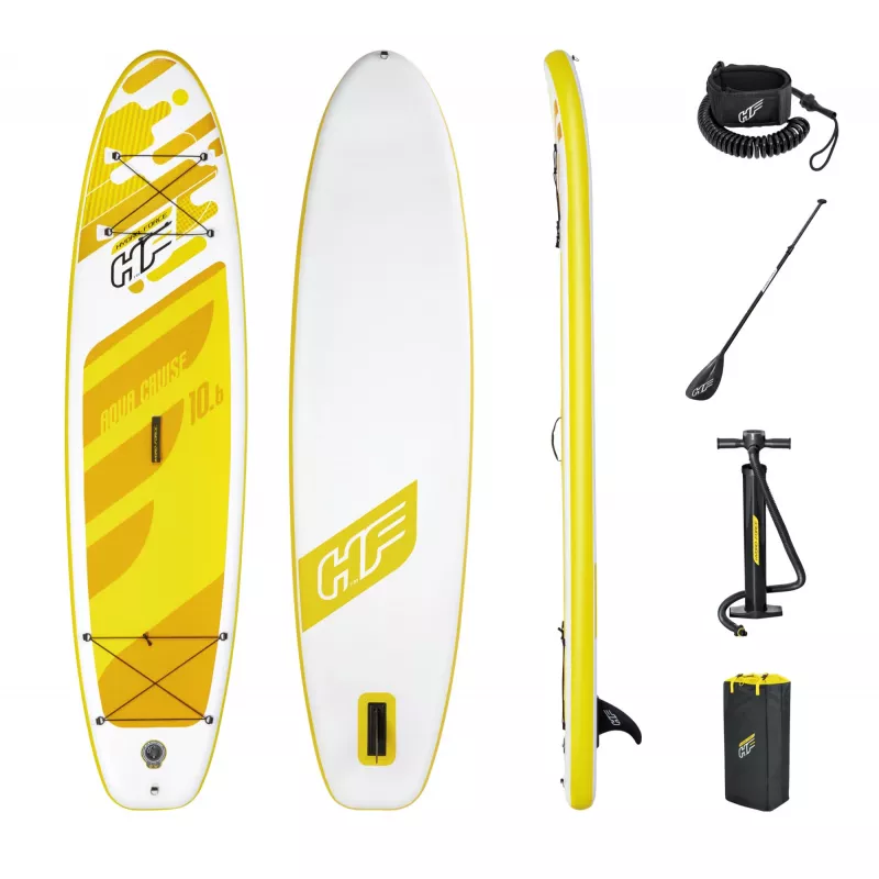 Bestway Hydro-Force 10'6 inch x 30 inch x 4.75 inch/3,20m x 76cm x 12cm Aqua Cruise Set
