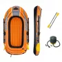 Bestway HYDRO-FORCE Aufblasbares Boot - inklusive Ruder und Fußpumpe