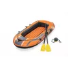 Bestway HYDRO-FORCE Aufblasbares Boot - inklusive Ruder und Fußpumpe