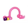 Bestway 11'2 inch x 43 inch x 6'4 inch/3,40 m x 1,10 m x 1,93 m Jumbo Flamingo Sprinkler