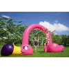 Bestway 11'2 inch x 43 inch x 6'4 inch/3,40 m x 1,10 m x 1,93 m Jumbo Flamingo Sprinkler