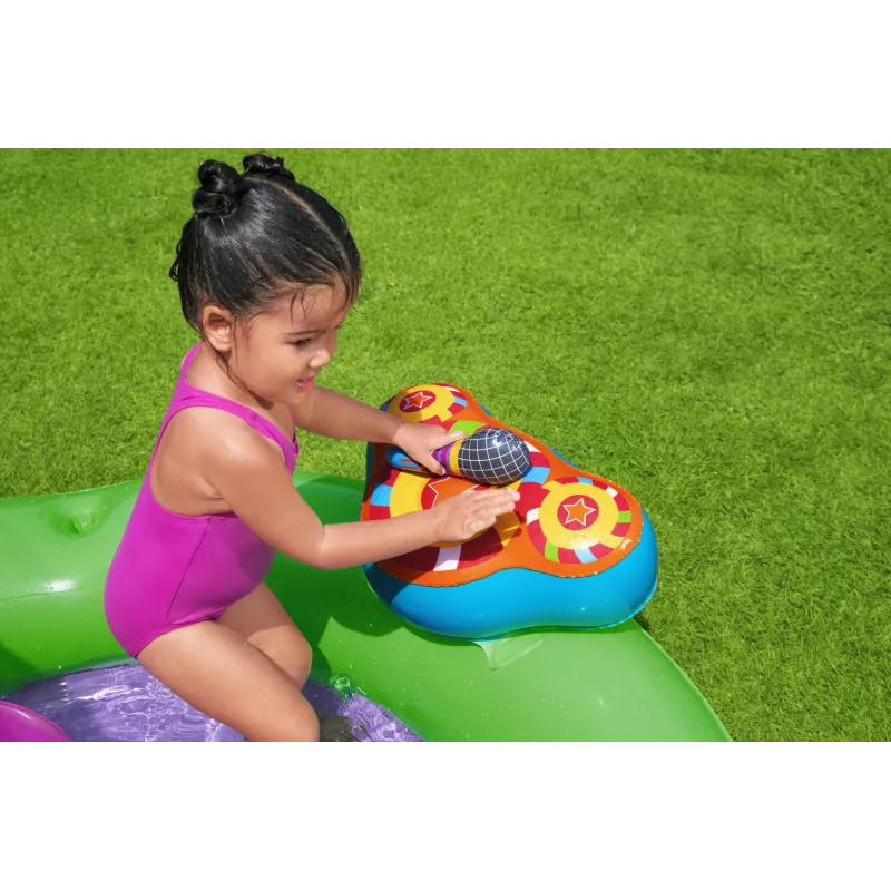 Bestway 9'8 inch x 6'3 inch x 54 inch/2,95m x 1,90m x 1,37m Sing 'n Splash Spielcenter