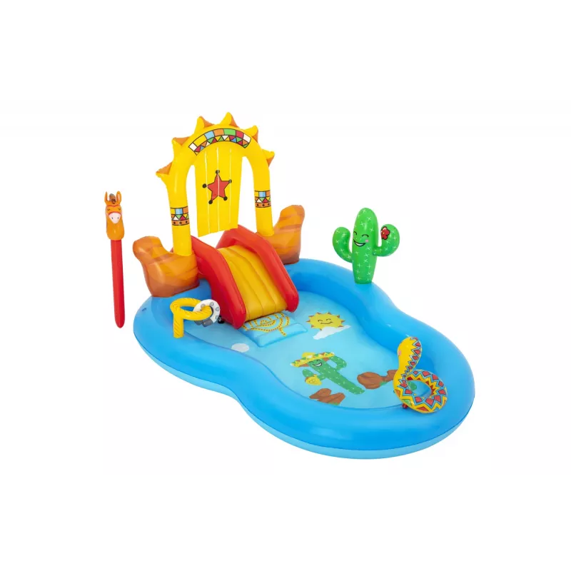 Bestway 8'8 Zoll x 6'2 Zoll x 55 Zoll/2.64 m x 1.88 m x 1.40 m Wild West Spielcenter