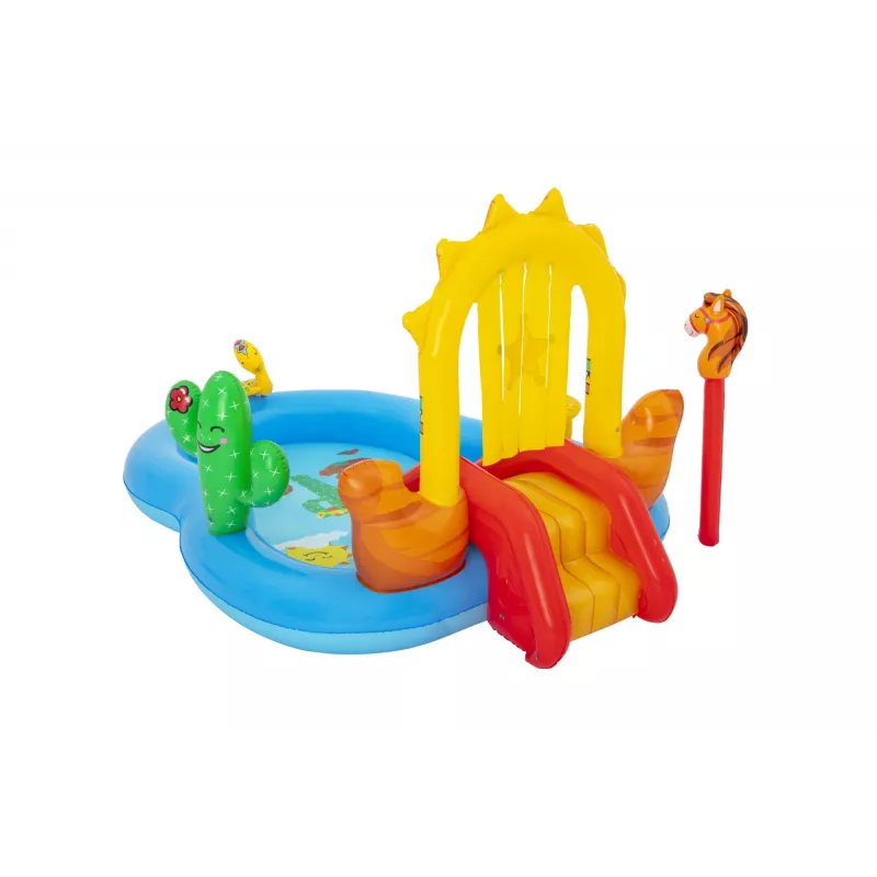 Bestway 8'8 Zoll x 6'2 Zoll x 55 Zoll/2.64 m x 1.88 m x 1.40 m Wild West Spielcenter