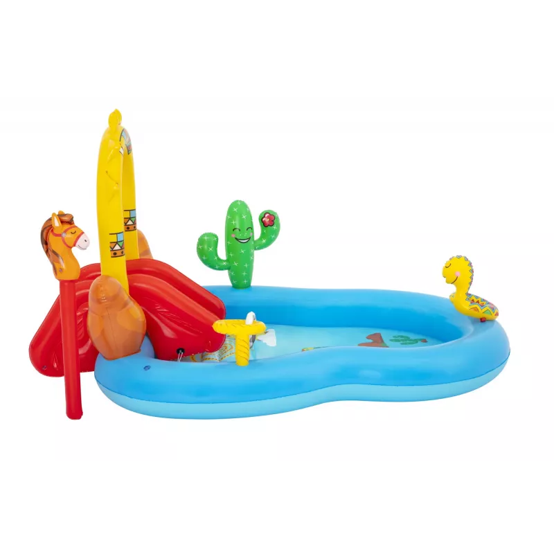 Bestway 8'8 Zoll x 6'2 Zoll x 55 Zoll/2.64 m x 1.88 m x 1.40 m Wild West Spielcenter