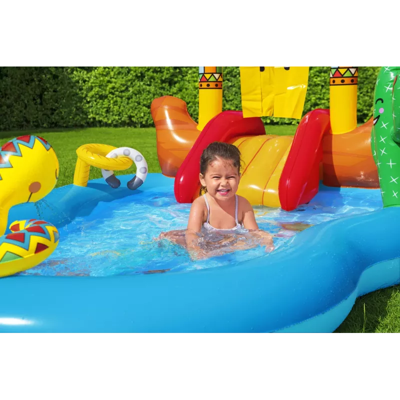 Bestway 8'8 Zoll x 6'2 Zoll x 55 Zoll/2.64 m x 1.88 m x 1.40 m Wild West Spielcenter