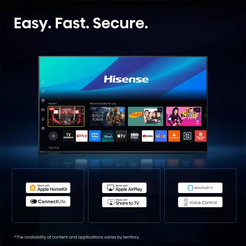 Hisense 55U7SE 55 Zoll ULED Mini-LED 4K Smart TV 20018749