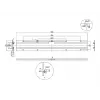 Multibrackets M Universal Wallmount Super schlank Small Silber, 66 cm (26 Zoll), 81,3 cm (32 Zoll), 200 x 100 mm, 400 x 400 mm, Aluminium, Silber