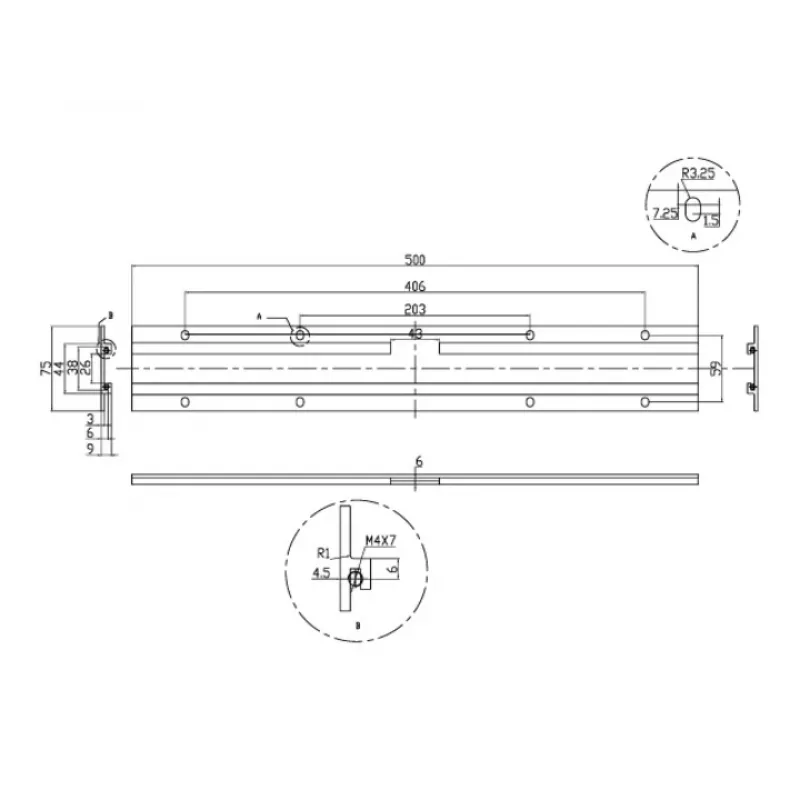 Multibrackets M Universal Wallmount Super schlank Small Silber, 66 cm (26 Zoll), 81,3 cm (32 Zoll), 200 x 100 mm, 400 x 400 mm, Aluminium, Silber