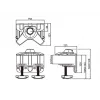 Multibrackets M Desktopmount Single / Dual / Triple Stand Tischklemme