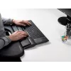Maustrapper Type Tastatur QWERTY Nordic USB-A + Bluetooth, Full-size (100%), Kabelgebunden & Kabellos, USB + Bluetooth, Schwarz