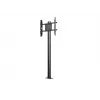 Multibrackets M Display Stand 180 Single Schwarz mit Bodenmontage
