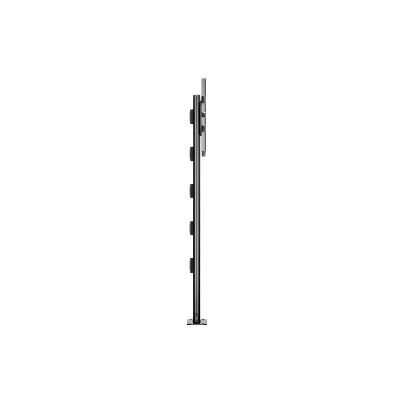 Multibrackets M Display Stand 180 Single Schwarz mit Bodenmontage