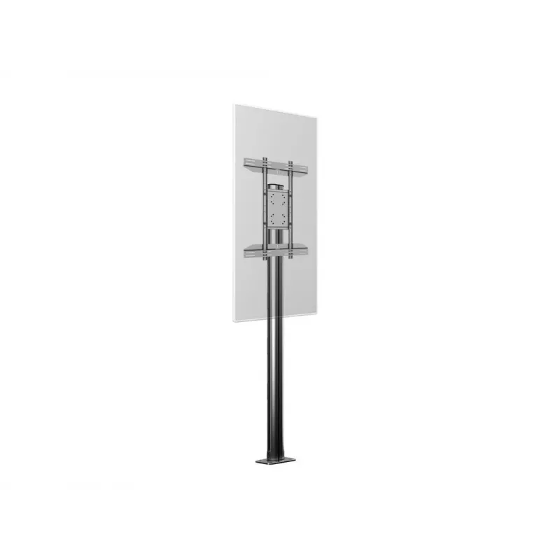 Multibrackets M Display Stand 180 Single Schwarz mit Bodenmontage
