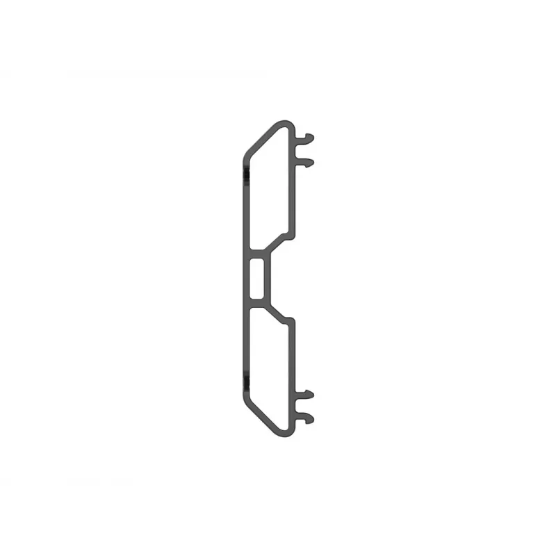 Multibrackets M Pro Series - Kabelmanagement-Clip 6er-Pack, Kabelmanagement-Clip, Schwarz, Kunststoff, 100 g, 90 mm, 30 mm