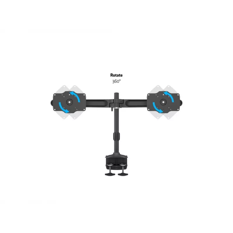 Multibrackets M VESA Desktopmount Dual Desk Clamp 24 Zoll-32 Zoll
