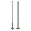 Multibrackets M Pro Series - Soundbar-Halterung XL, Schwarz, Stahl, 15 kg, 165,1 cm (65 Zoll), 2,79 m (110 Zoll), 104 mm