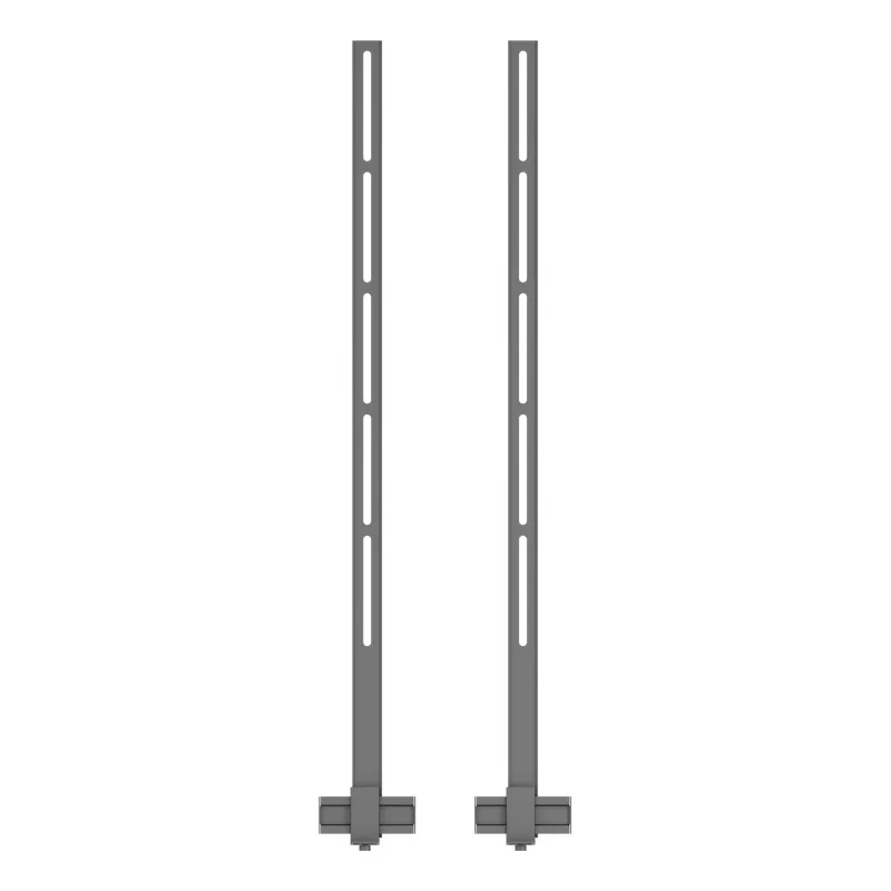 Multibrackets M Pro Series - Soundbar-Halterung XL, Schwarz, Stahl, 15 kg, 165,1 cm (65 Zoll), 2,79 m (110 Zoll), 104 mm
