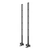 Multibrackets M Pro Series - Soundbar-Halterung XL, Schwarz, Stahl, 15 kg, 165,1 cm (65 Zoll), 2,79 m (110 Zoll), 104 mm