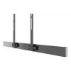 Multibrackets M Pro Series - Soundbar-Halterung XL, Schwarz, Stahl, 15 kg, 165,1 cm (65 Zoll), 2,79 m (110 Zoll), 104 mm